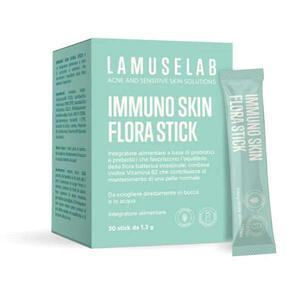 Lamuselab immuno skin flora stick - 30 bustine