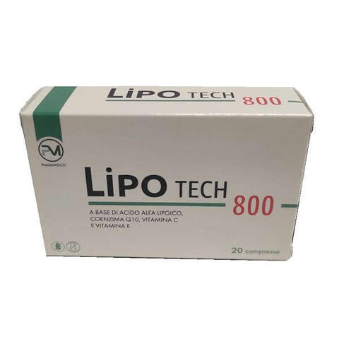 Piemme pharmatech - Lipotech 800 20 compresse
