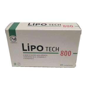 Piemme pharmatech - Lipotech 800 20 compresse