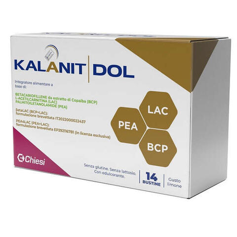 Kalanit dol - Gusto limone 14 bustine senza glutine senza lattosio con edulcorante