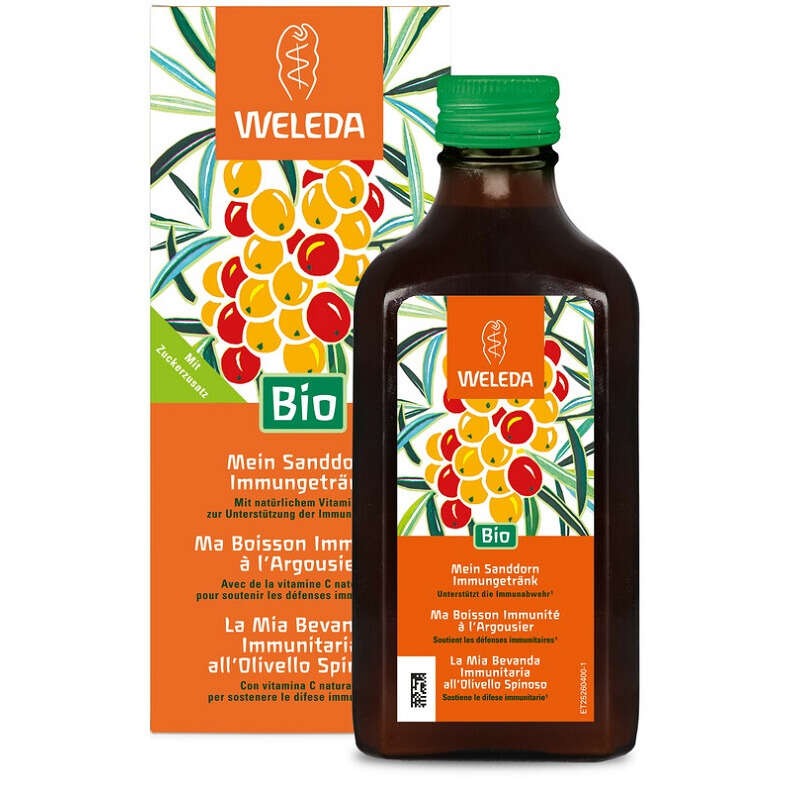 Weleda - Olivello spinoso vital sciroppo la mia bevanda immunitaria all'olivello spinoso 200 ml
