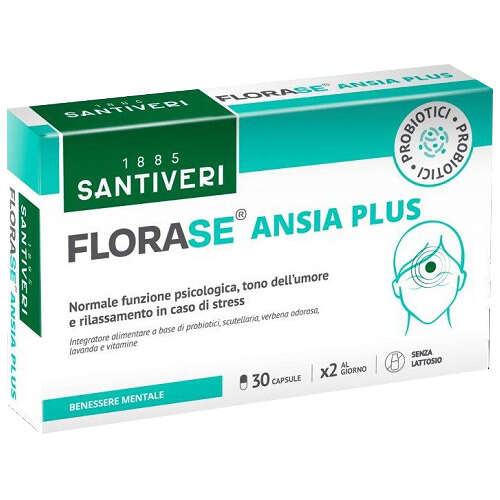 Santiveri - Florase ansia plus 30 capsule