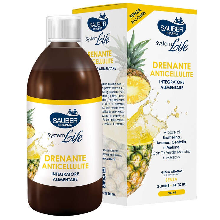 Sauber - Drenante anticellulite 500 ml