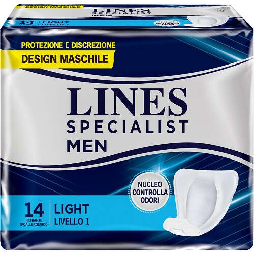 Lines - Pannoloni  specialist men livello 1 14 pezzi