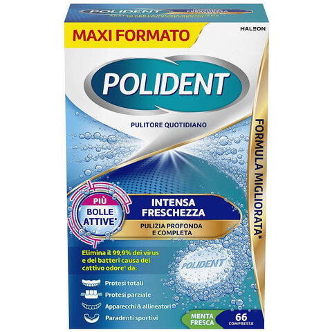 Polident - Tripla freschezza 66 compresse
