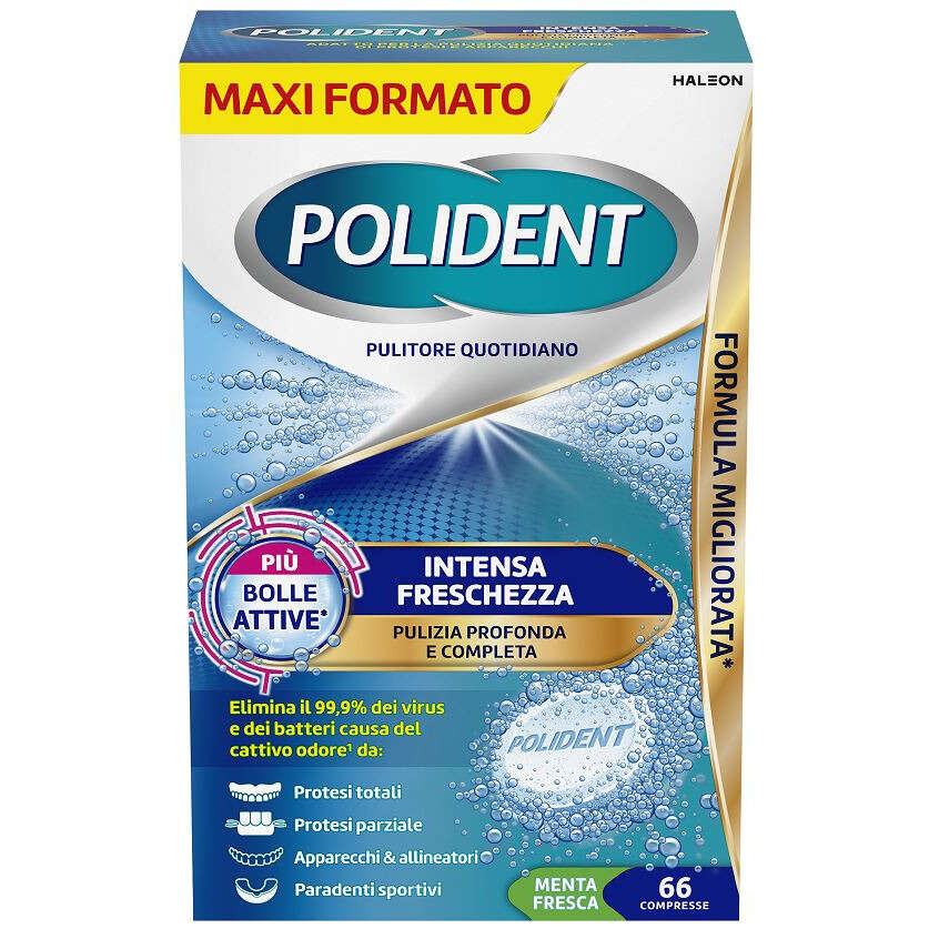 Polident - Tripla freschezza 66 compresse