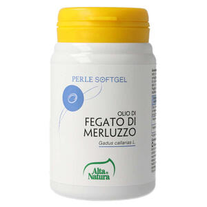 Alta natura - Fegato di merluzzo 100 perle pilloliera 40 g