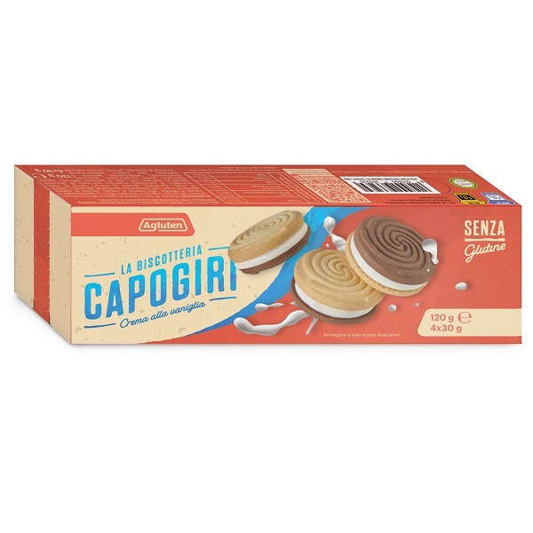 Agluten - Capogiri crema vaniglia 120 g