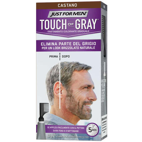 Just for men - Touch of gray castano 40 g