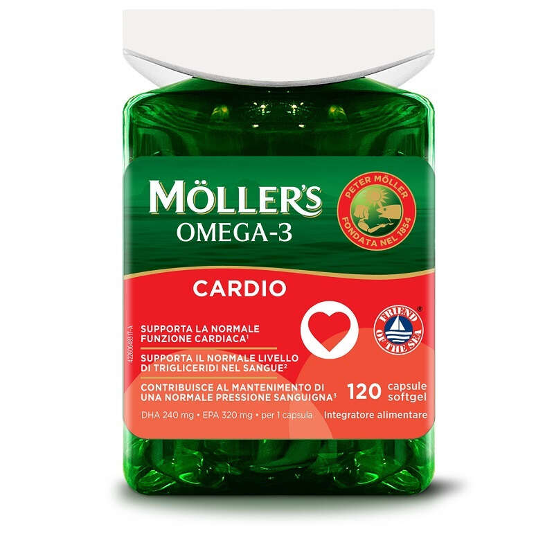 Moller's omega 3 cardio - 120 capsule