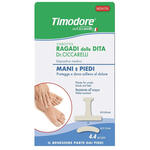 Timodore - Cerotto ragadi dita mani e piedi 50x60 mm 4 pezzi + 50x10 mm 4 pezzi