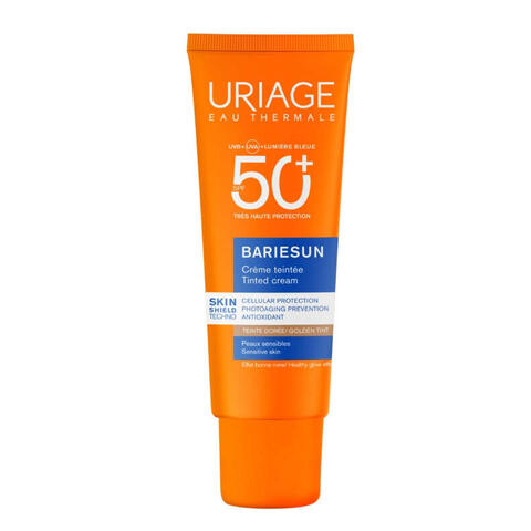 Uriage - Eau thermale bariesun spf50+ creme teinte doree 50 ml