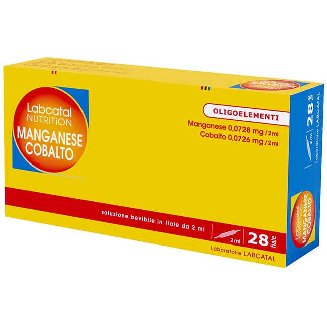Labcatal - Nutrition manganese/cobalto 28 fiale 2 ml
