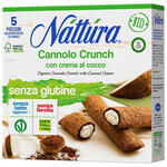 Nattura - Cannolo crunch con crema al cocco bio 5 pezzi da 25 g