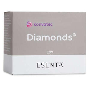 Convatec esenta diamonds - Bustine gelificanti antiodore per stomia esenta diamonds 30 pezzi
