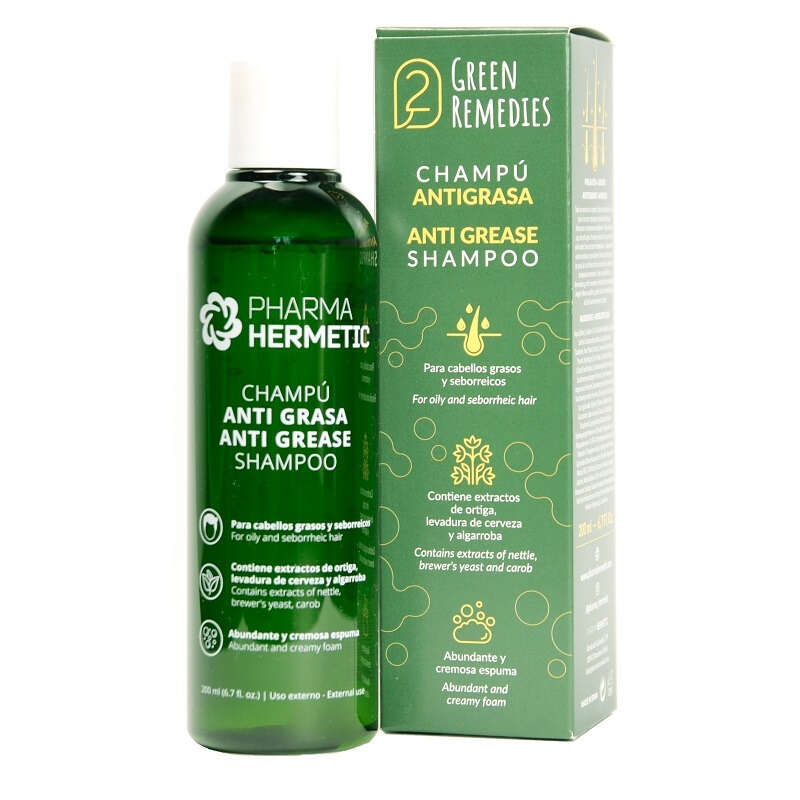 Pharma hermetic - Green remedies shampoo anti grasso 200 ml