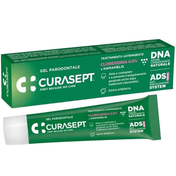 Curasept - Gel parodontale ads dna trattamento astringente 30 ml