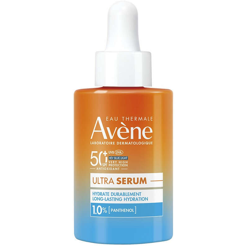 Avene solution ultra siero idrata a lungo - Eau thermale avene solare ultra siero idrata a lungo spf50+ 30 ml