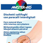 Dischetto callifugo 6 pezzi + paracallo 6 pezzi interdigitali master-aid footcare b5