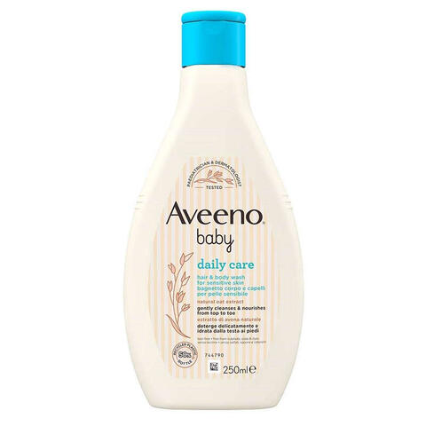 Aveeno - Baby bagnetto testa piedi 250 ml