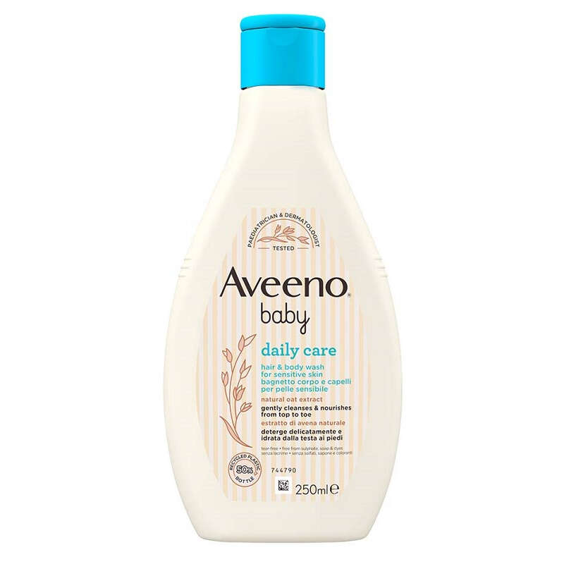Aveeno - Baby bagnetto testa piedi 250 ml
