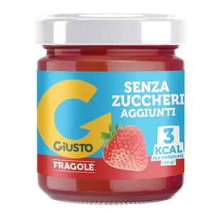 Giusto - Confettura fragola senza zucchero 200 g