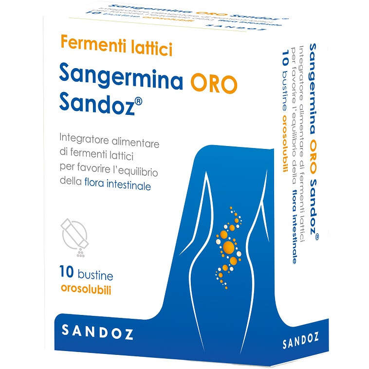 Sangermina - Oro 10 bustine orosolubile