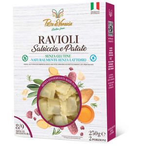 Pasta venezia - Pasta di venezia ravioli salsiccia patate senza glutine stab 250 g