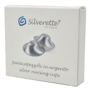 Silverette  paracapezzoli in argento - Coppette paracapezzoli silverette in argento small 1 paio