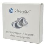 Silverette  paracapezzoli in argento - Coppette paracapezzoli silverette in argento small 1 paio