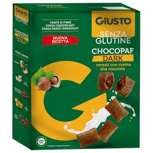 Giusto - Senza glutine chocopaf dark 250 g