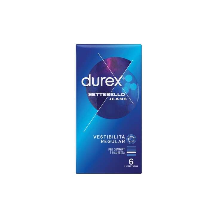 RECKITT BENCKISER HEALTHCARE - DUREX JEANS EASY-ON 6PZ