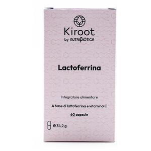 Kiroot lactoferrina - Kiroot by nutribiotica lactoferrina 60 capsule senza glutine senza lattosio