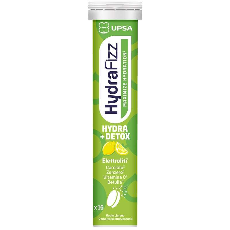 Upsahydrafizz detox - Upsa hydrafizz detox maximize hydration 16 compresse effervescenti