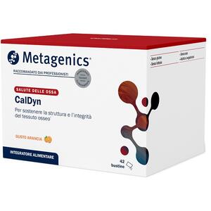 Metagenics - Caldyn 42 bustine gusto arancia con edulcorante senza glutine senza lattosio