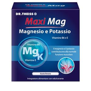 Dr theiss - Maxi mag magnesio e potassio 20 bustine