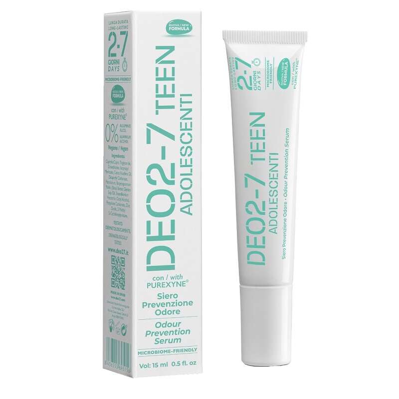 Deo 2-7 teen adolescenti siero prevenzione odore - 15 ml