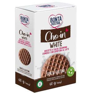 Cho-in - Bonta' vostra  white biscotti a cialda 4 pezzi 27,5 g