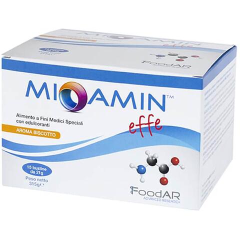 Foodar - Mioamin effe biscotto 15 bustine da 21 g
