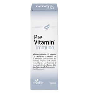 Previtamin immuno - 30 ml con edulcoranti senza glutine