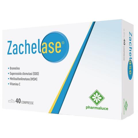 Zachelase - 40 compresse senza glutine naturalmente privo di lattosio