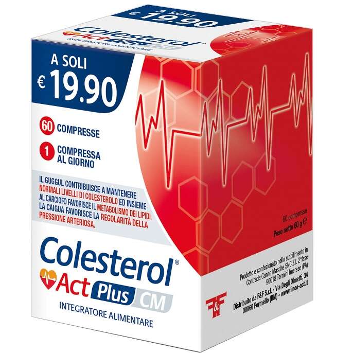Act plus cm Colesterol  60 compresse