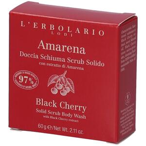 L'erbolario - AMARENA DOCCIA SCHIUMA SCRUB SOLIDO 60 G