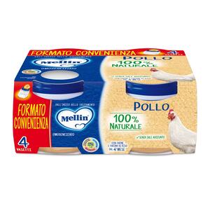 Mellin - Omogeneizzato pollo 4x80 g