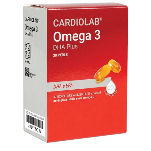 Laboratorio della farmacia - Omega 3 dha 30 perle plus linea cardiolab