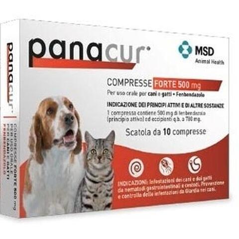 MSD ANIMAL HEALTH - PANACUR*FORTE 10 cpr 500 mg
