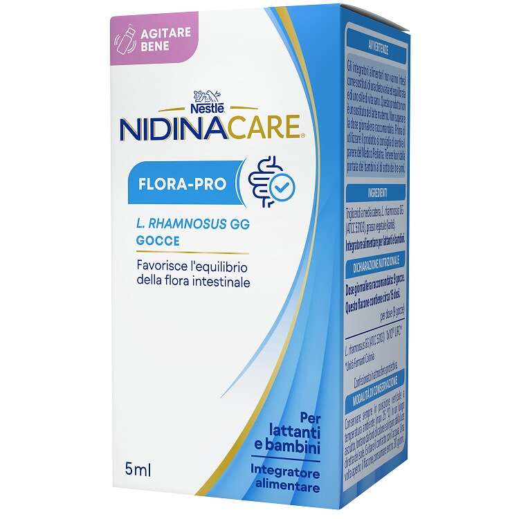 Nidina - Care flora-pro 5 ml senza glutine