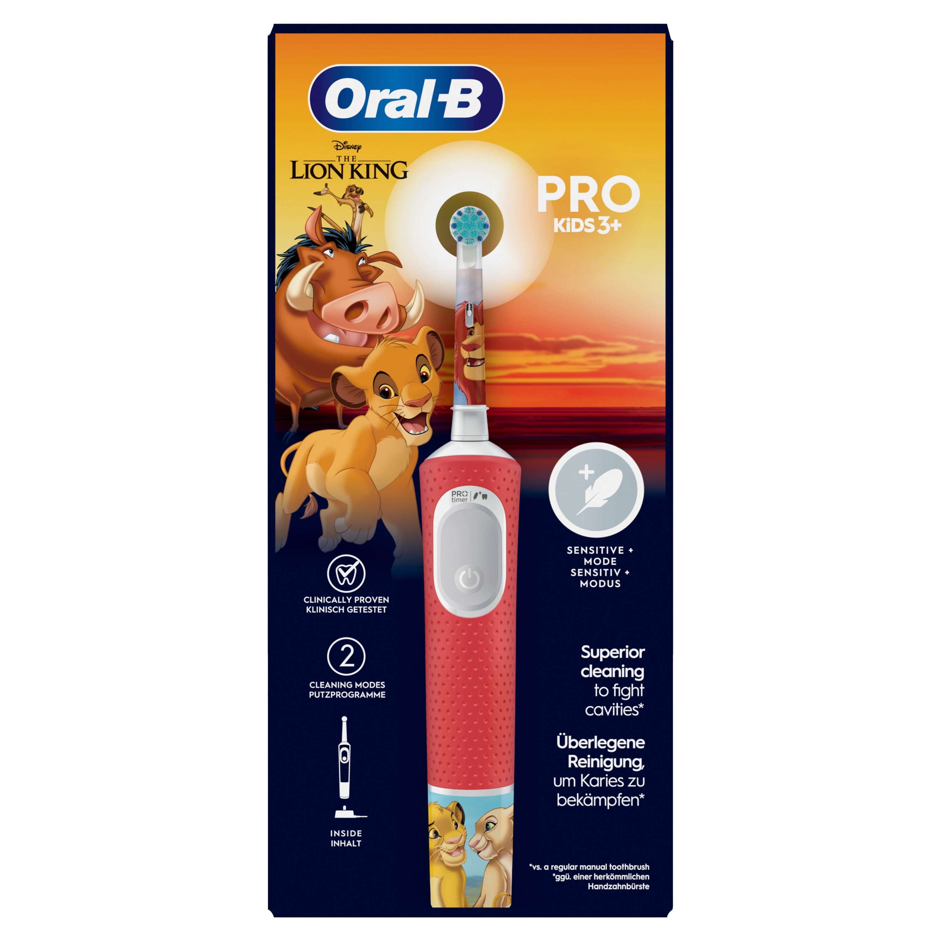 PROCTER & GAMBLE SRL - ORAL-B POWER KIDS VITALITY RE LEONE SPAZZOLINO ELETTRICO