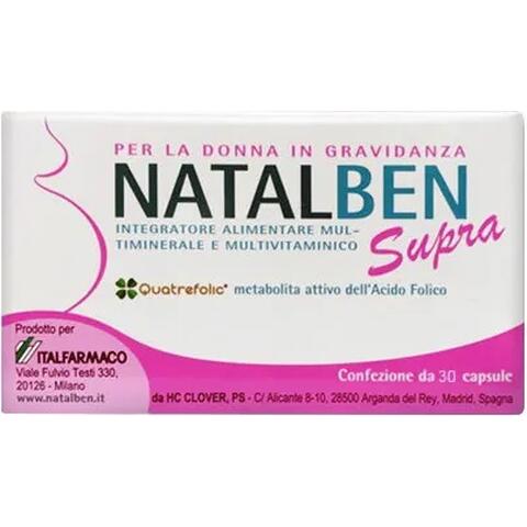 FEDER FARMACO - NATALBEN SUPRA 30CPS MOLLI