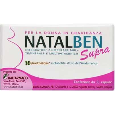 FEDER FARMACO - NATALBEN SUPRA 30CPS MOLLI